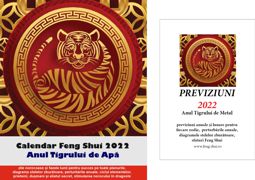 Calendar Feng Shui 2022 si previziuni 2022 pentru fiecare zodie in limba romana